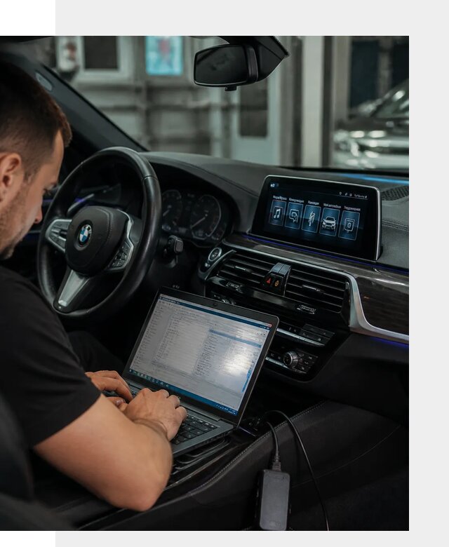 Русификация мультимедиа BMW для авто под ключ в Костомукше