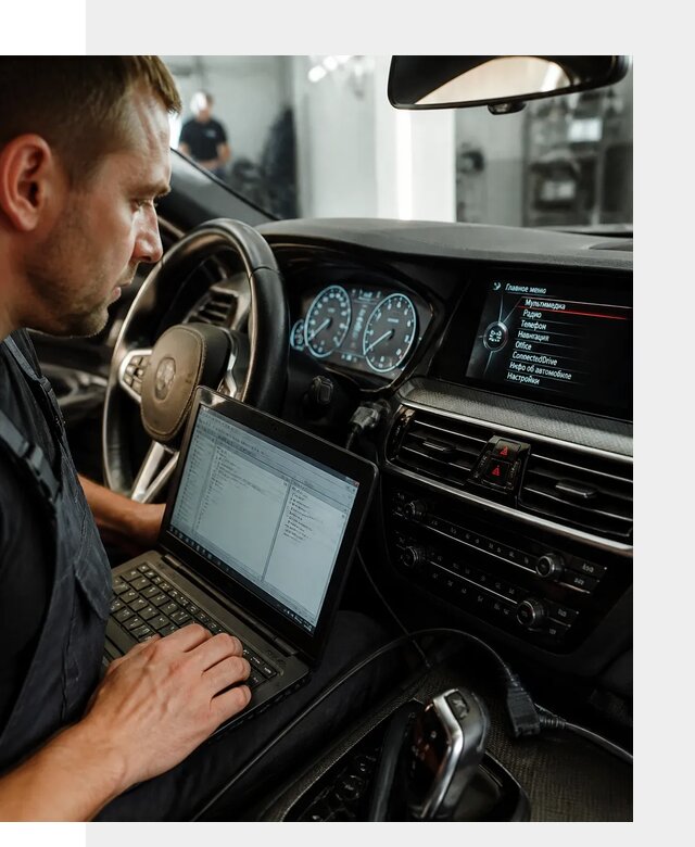 Русификация приборной панели BMW для авто в Костомукше от компании
