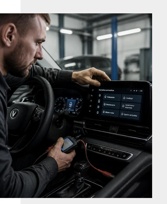 Русификация Changan CS55 и мультимедиа под ключ в Костомукше
