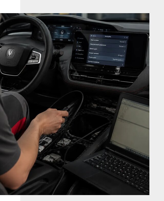 Русификация автомобиля Changan UNI-K под ключ в Костомукше