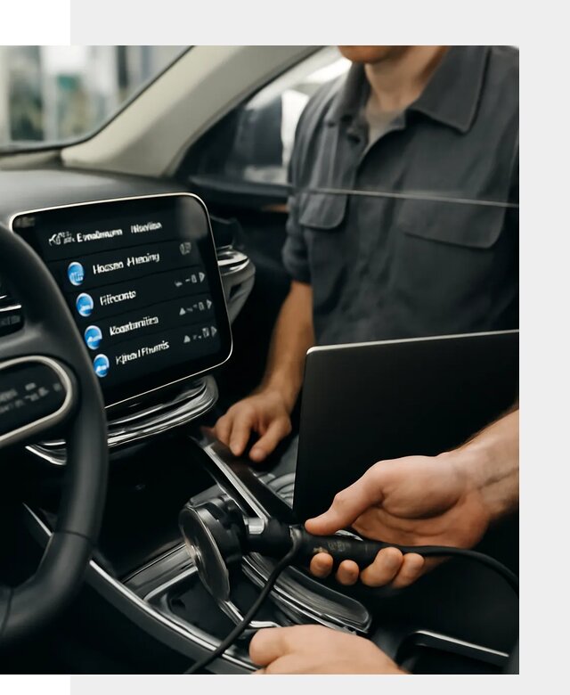 Установка приложений Geely для мультимедиа автомобиля в Костомукше