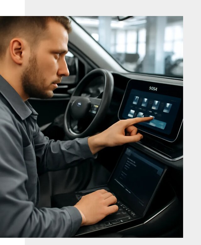 Установка приложений и сервисов Jetour в автомобиле в Костомукше