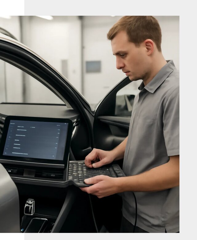 Русификация мультимедиа автомобилей Lynk Co в Костомукше