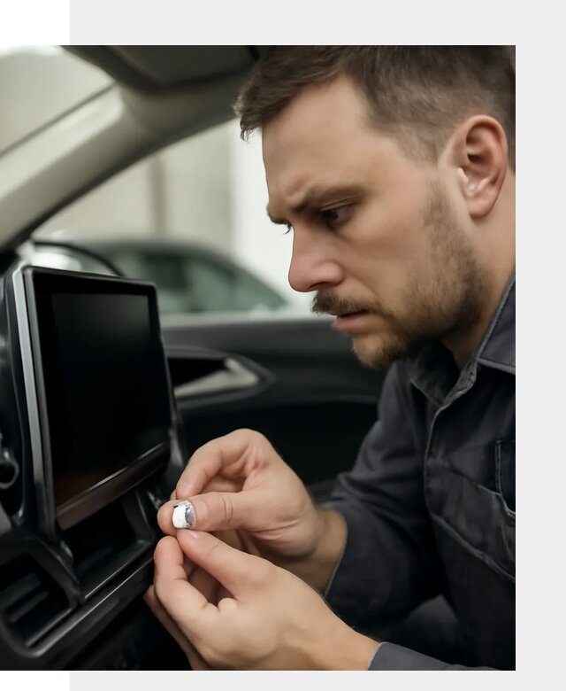 Установка SIM карты в авто для мультимедиа в Костомукше