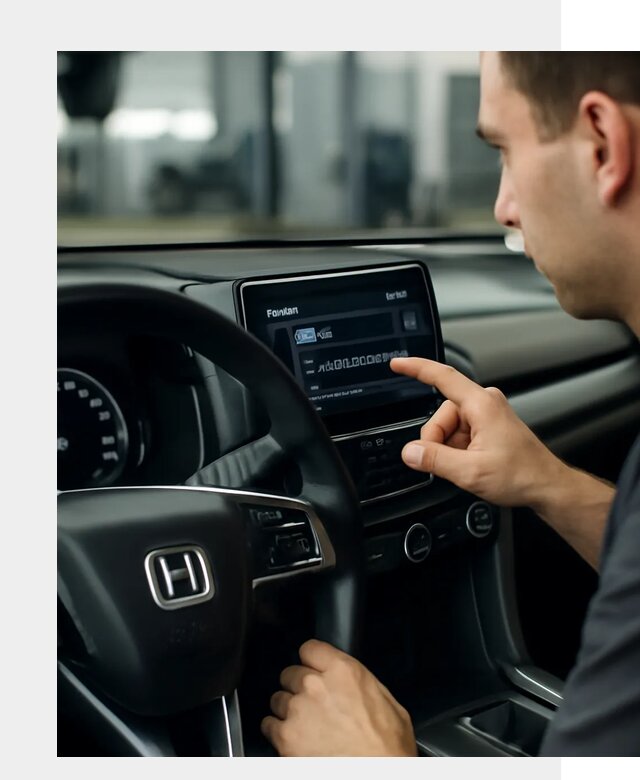 Русификация панели приборов Honda в Костомукше по цене 5101 ФастМобиль-Ктм
