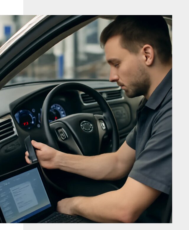 Русификация приборной панели Nissan для авто в Костомукше